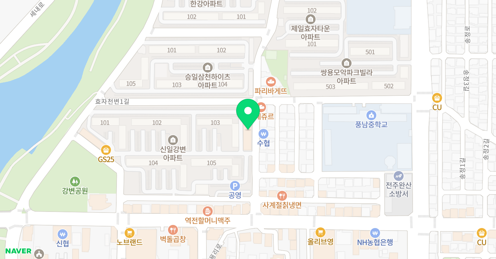 리아 음악학원 위치
