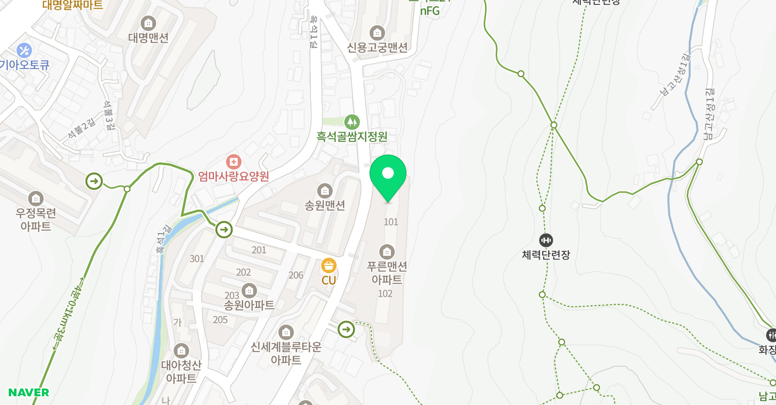 더오름 전문영어교습소 위치