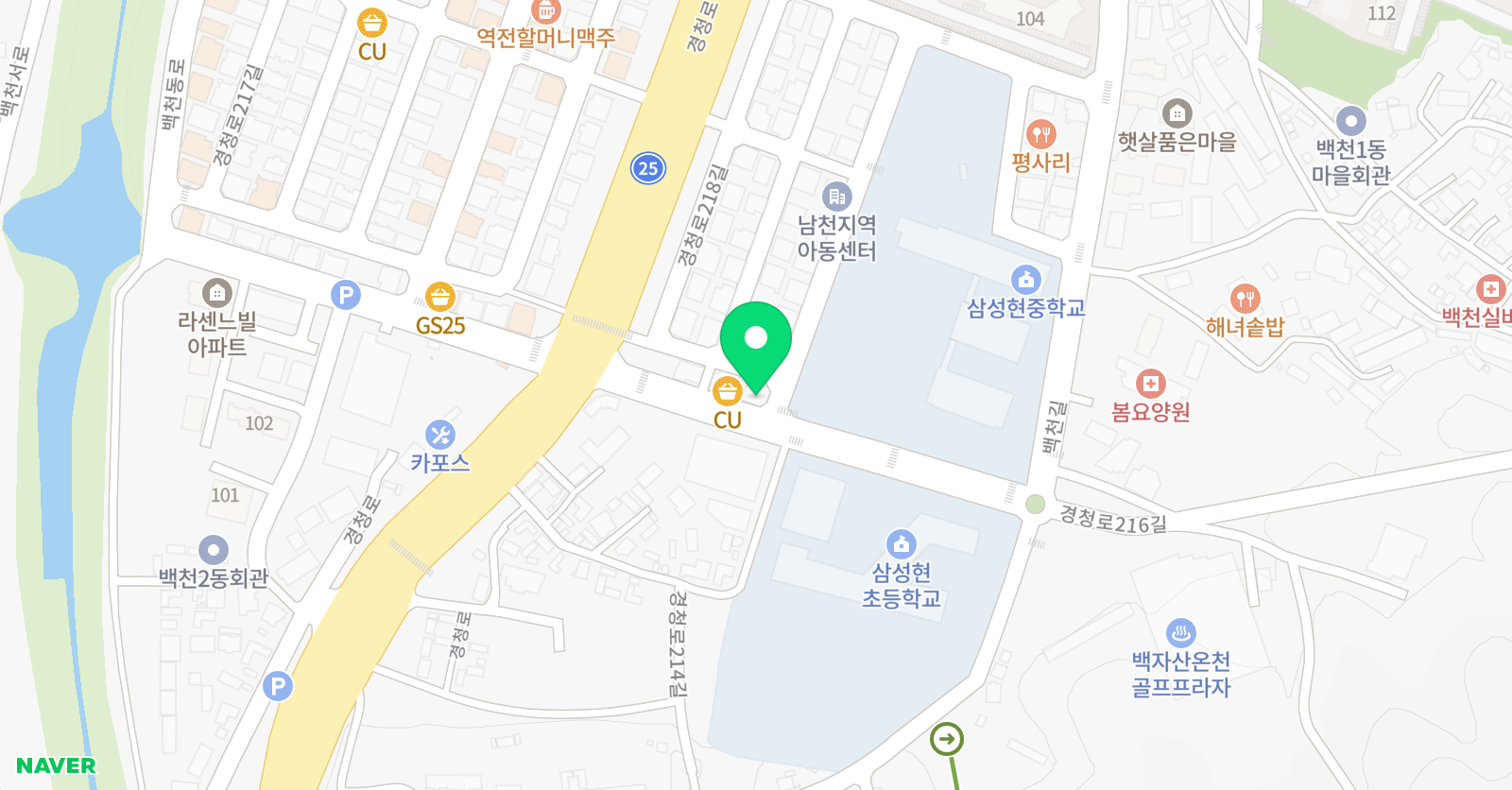 더탑 영어교습소 위치