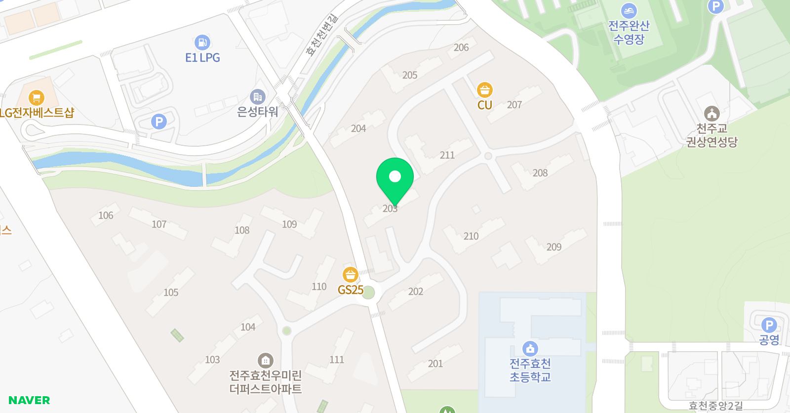 김쌤 수학 위치