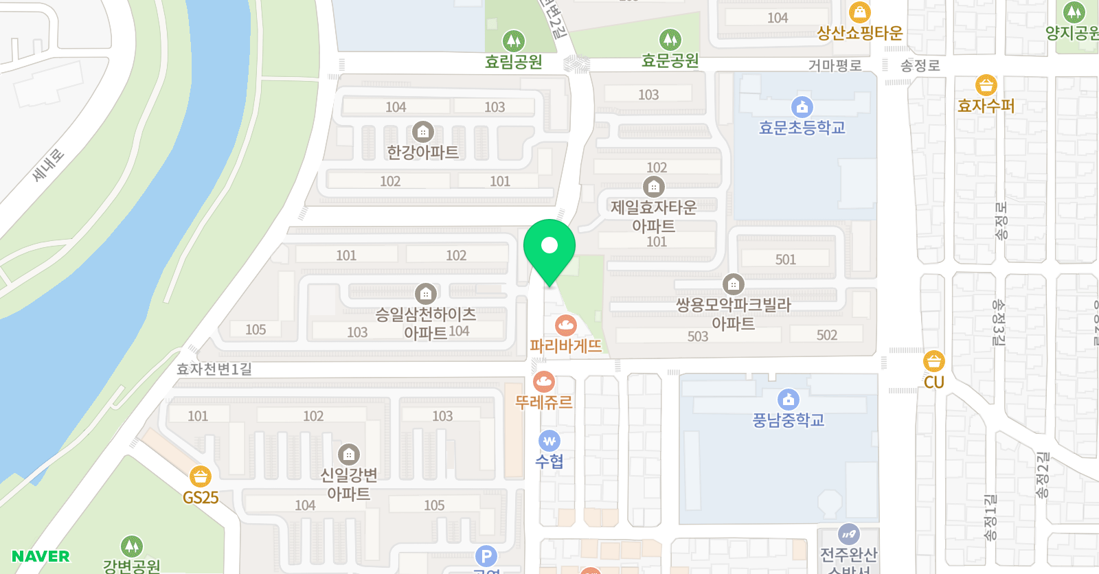 하샘 수학 위치