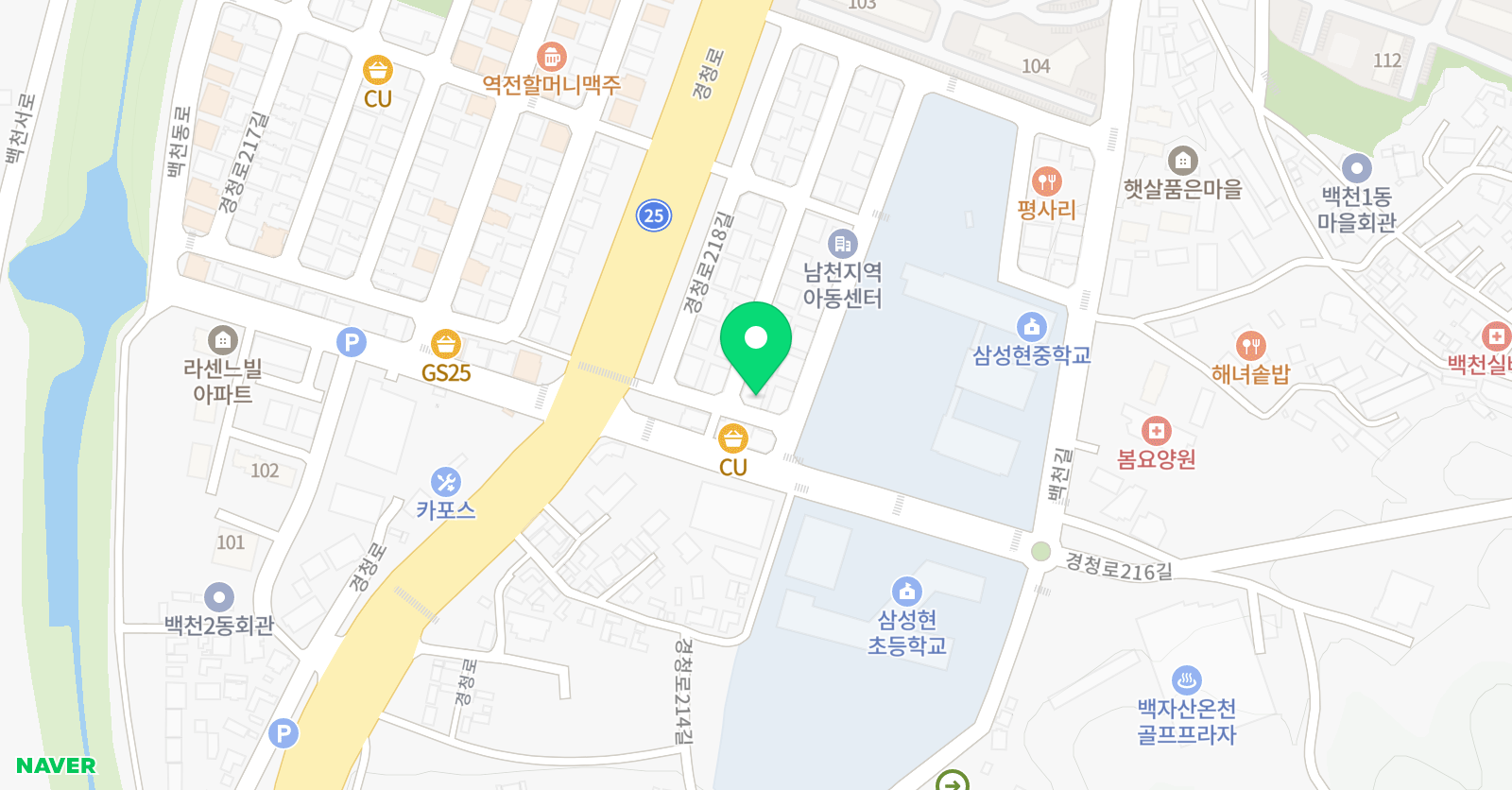 푸르넷 공부방 위치