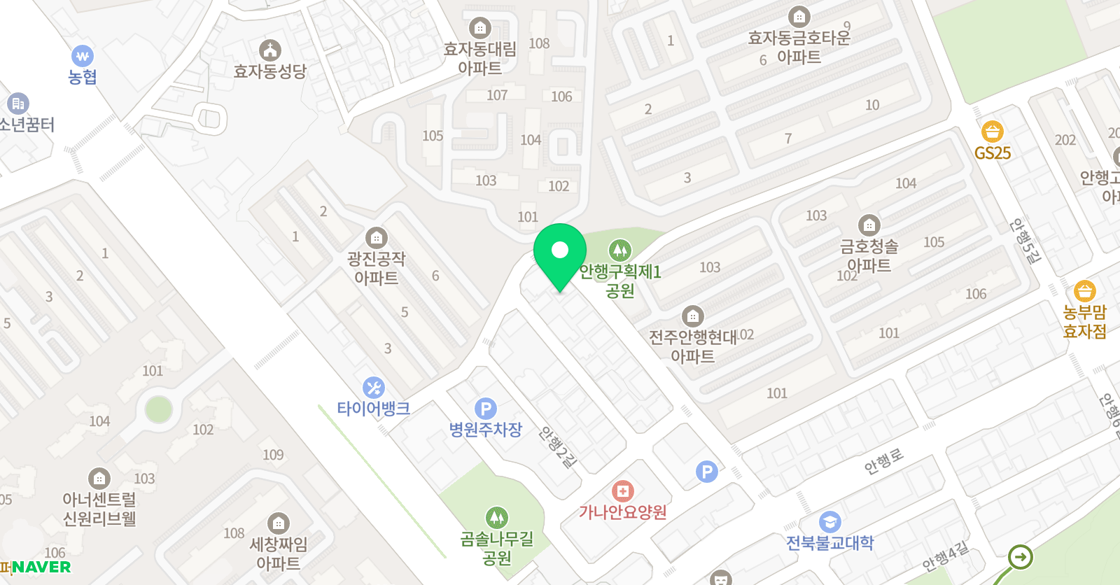 예대피아노 음악학원 위치