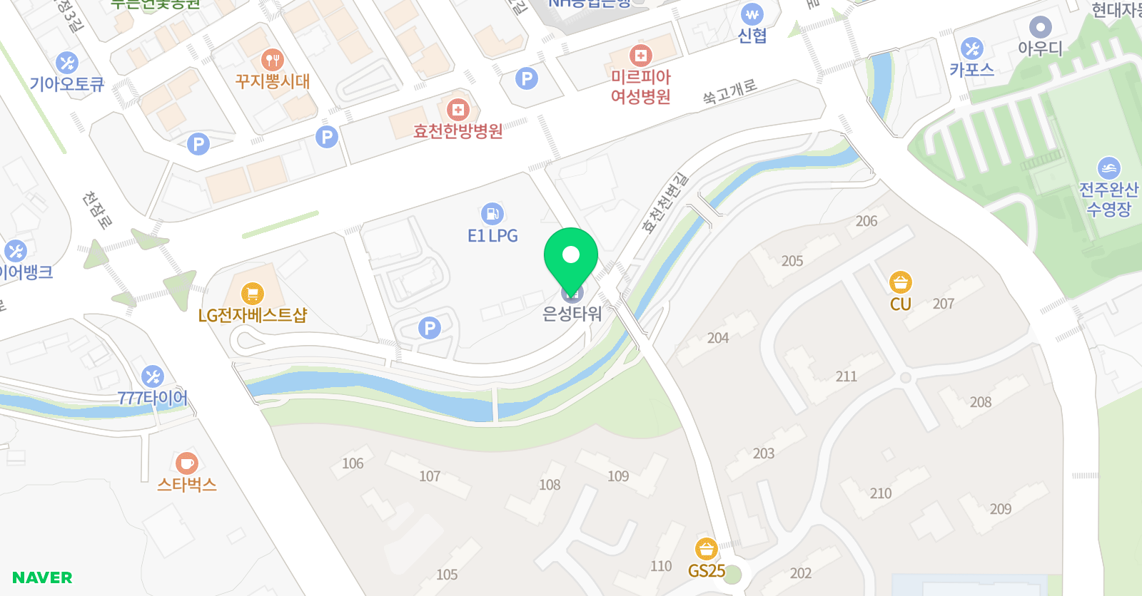 조이 영어수학학원 위치