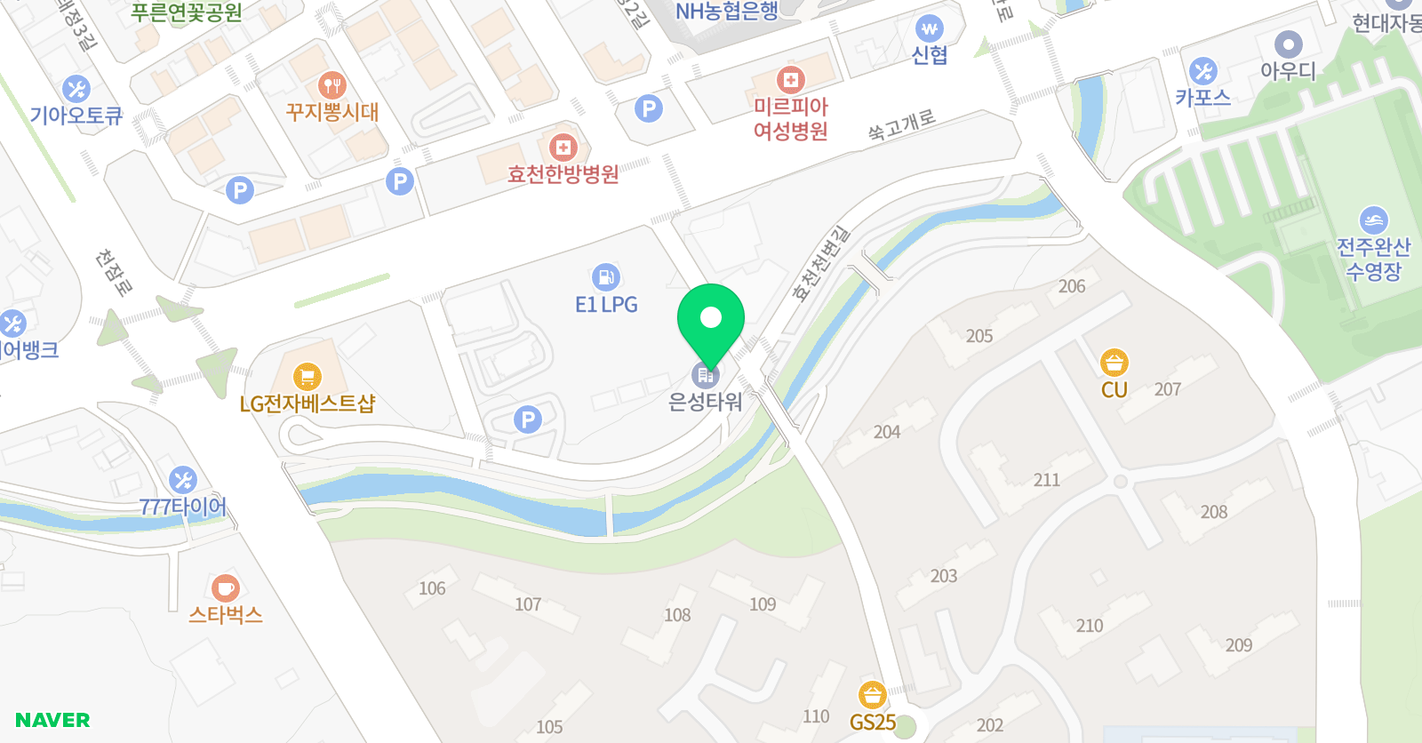 제이와이 수학과학전문학원 위치