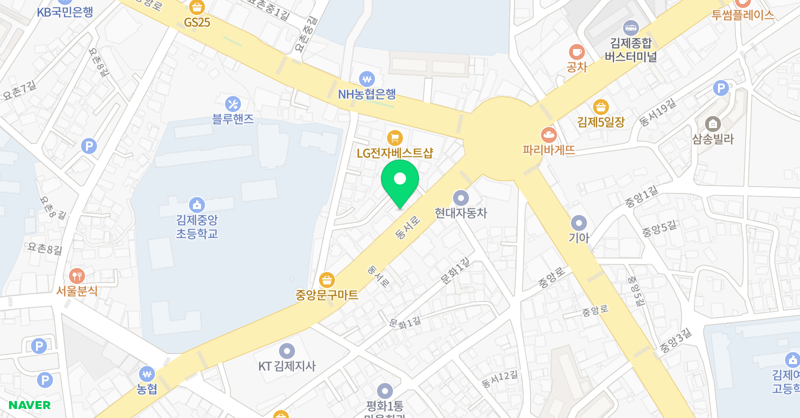 해피 음악학원 위치