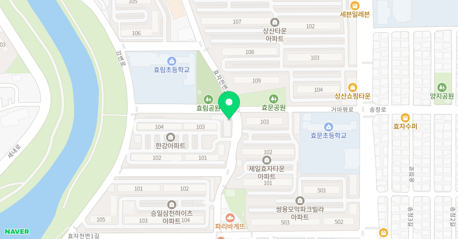 한강 피아노 위치