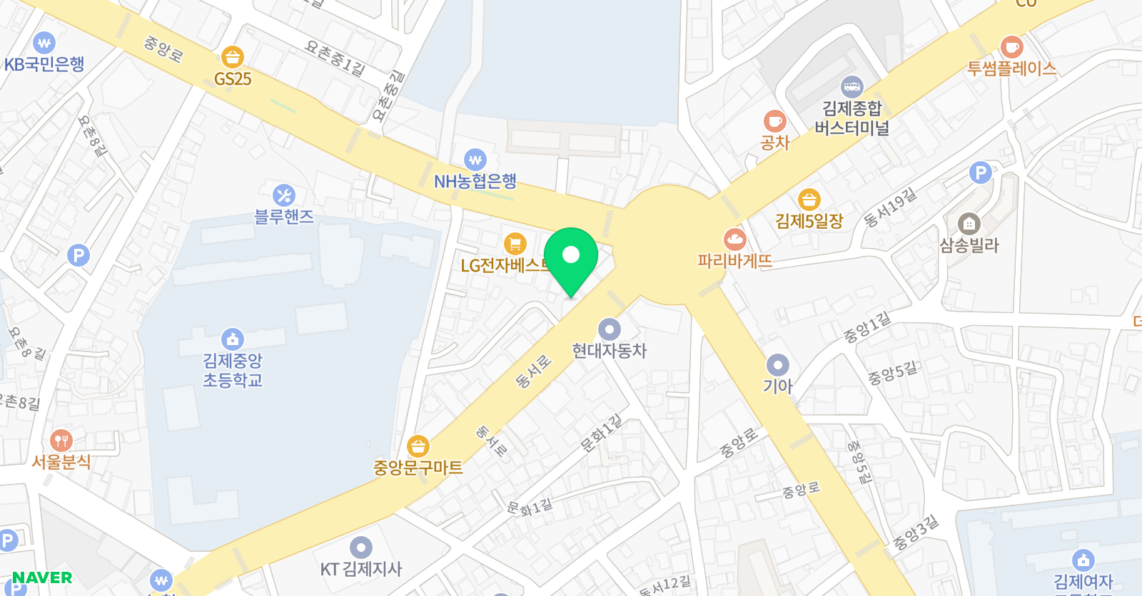 하나 학원 위치