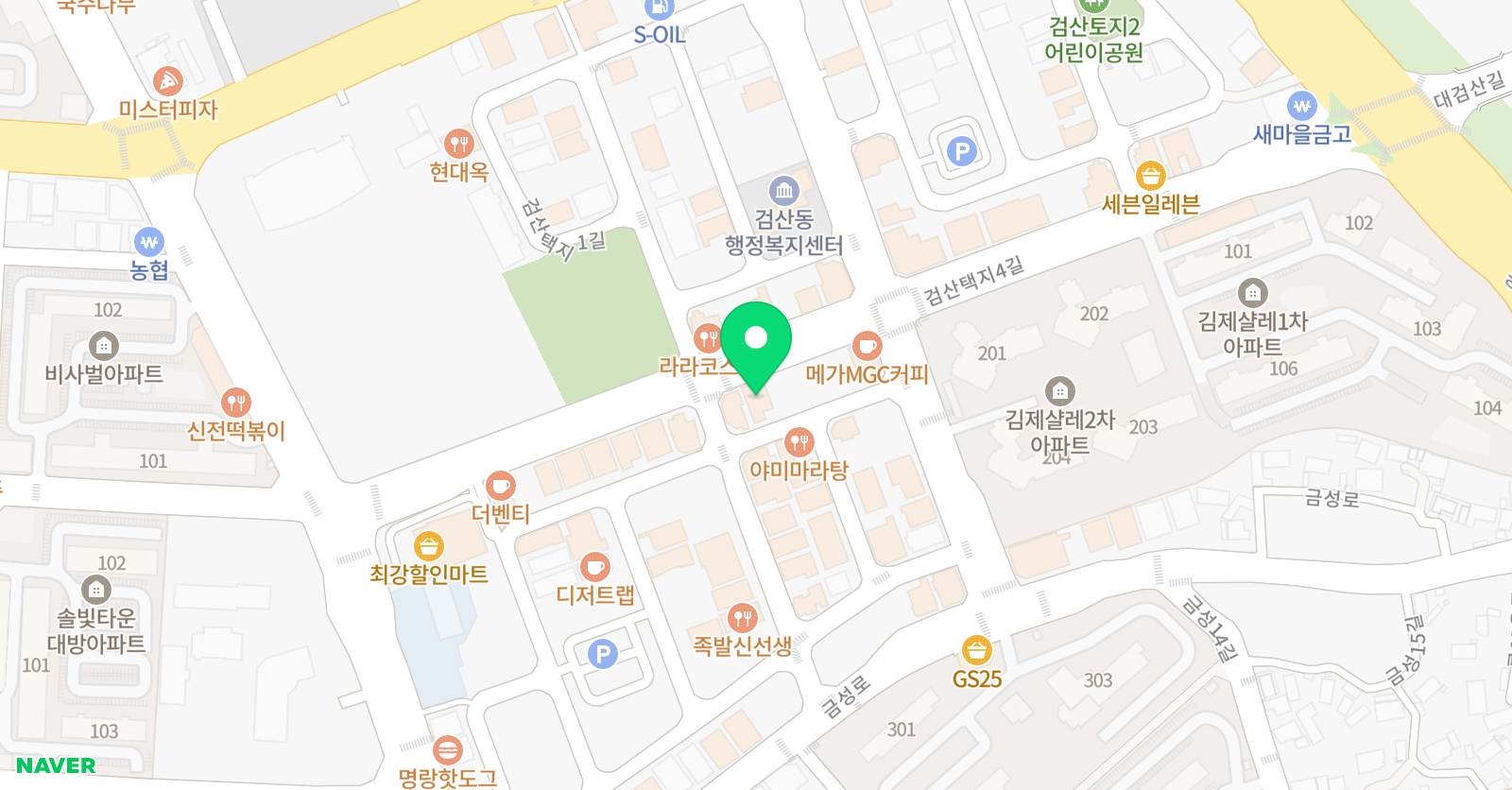 배은애 음악학원 위치