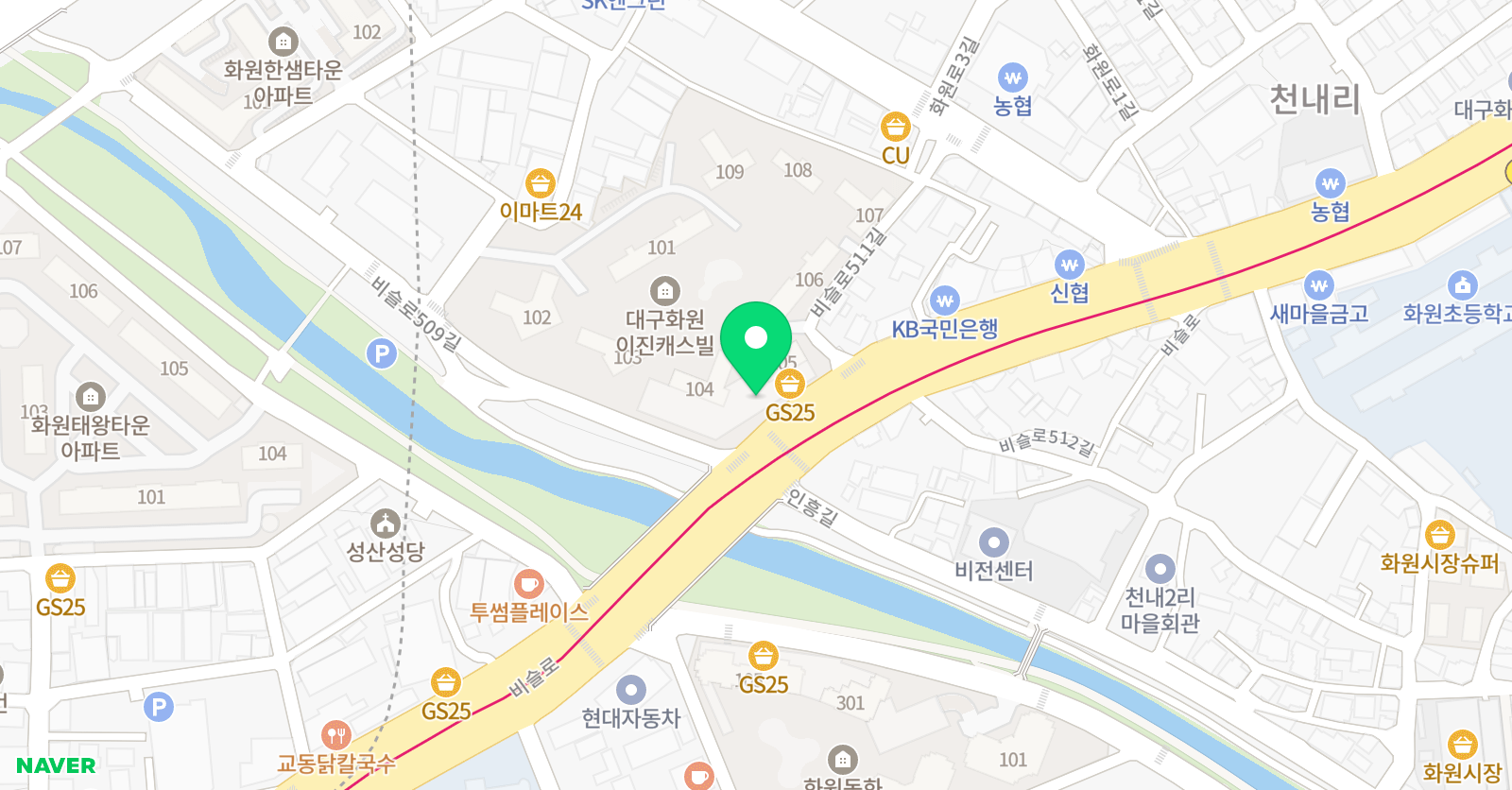 리드앤톡 제이원 영어 위치