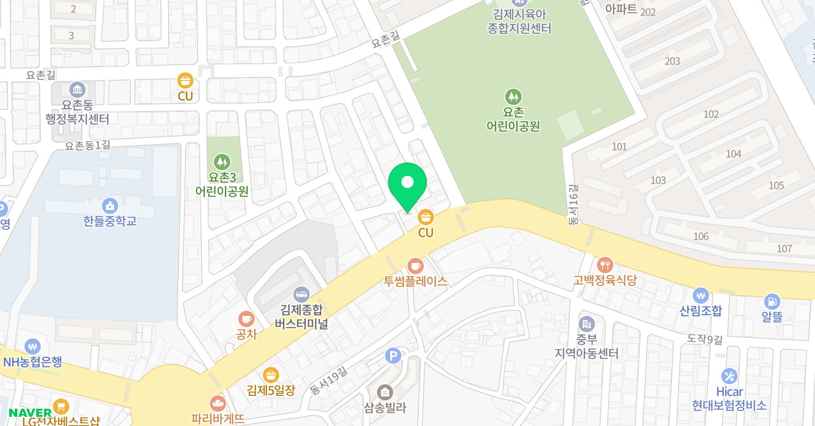 이지혜 영어학원 위치