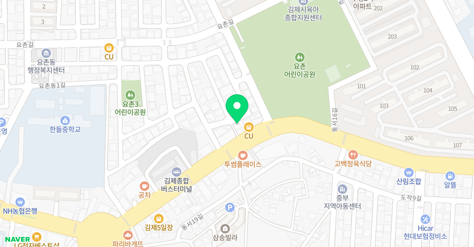 바른수학 위치