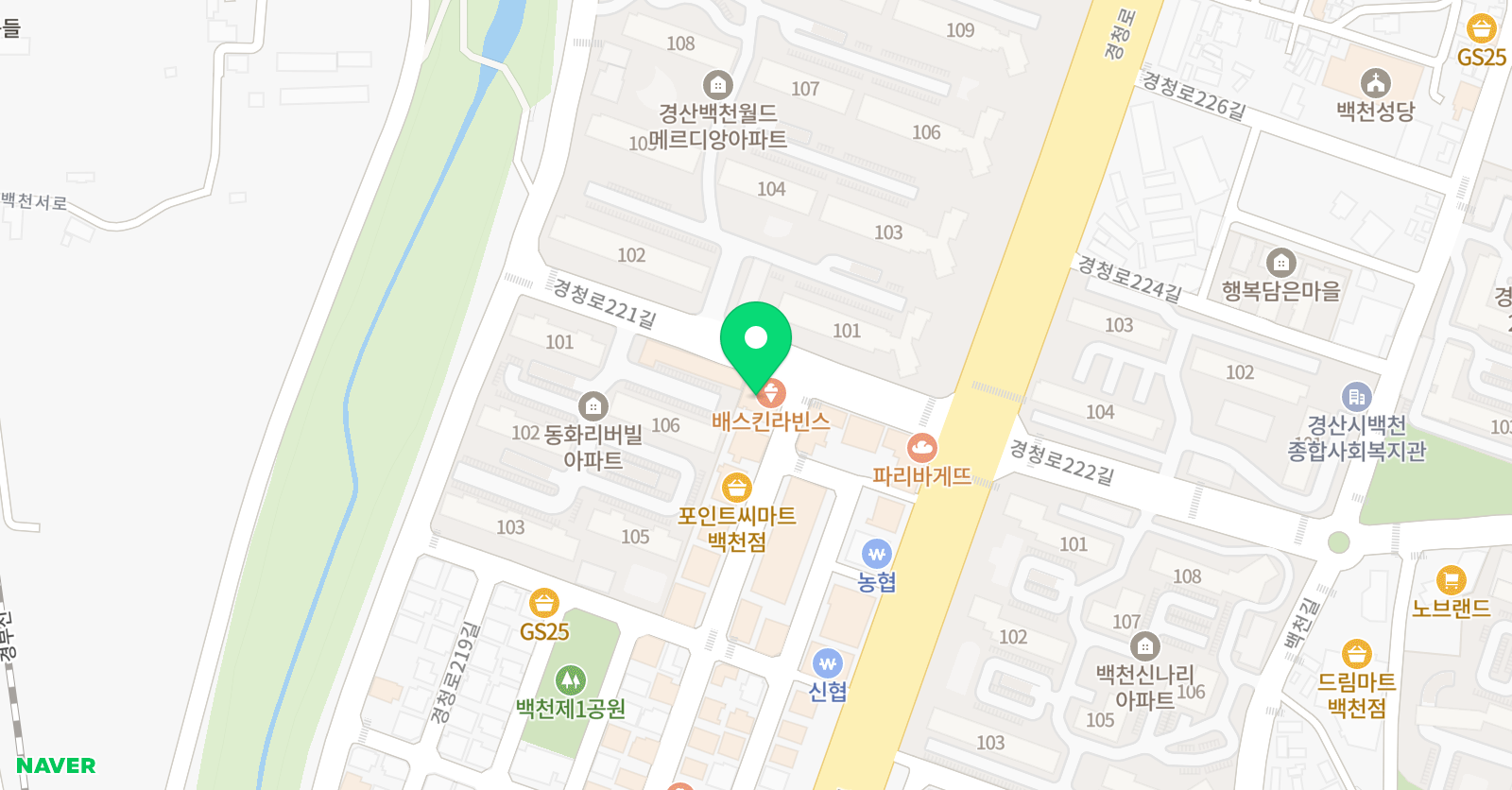 삼성 영어 백천교실 위치