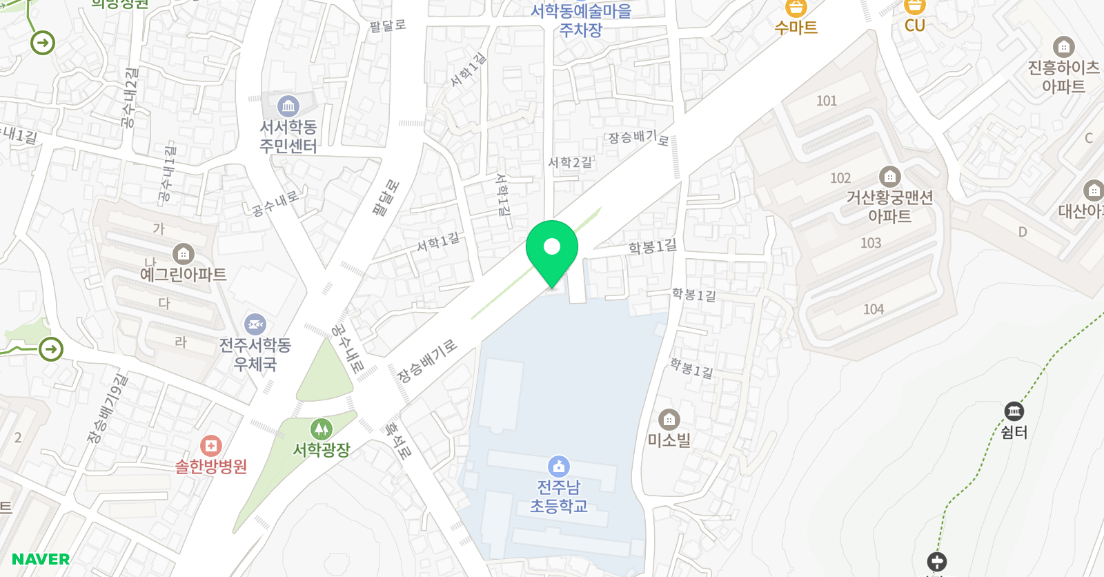 쇼팽을꿈꾸는 음악학원 위치