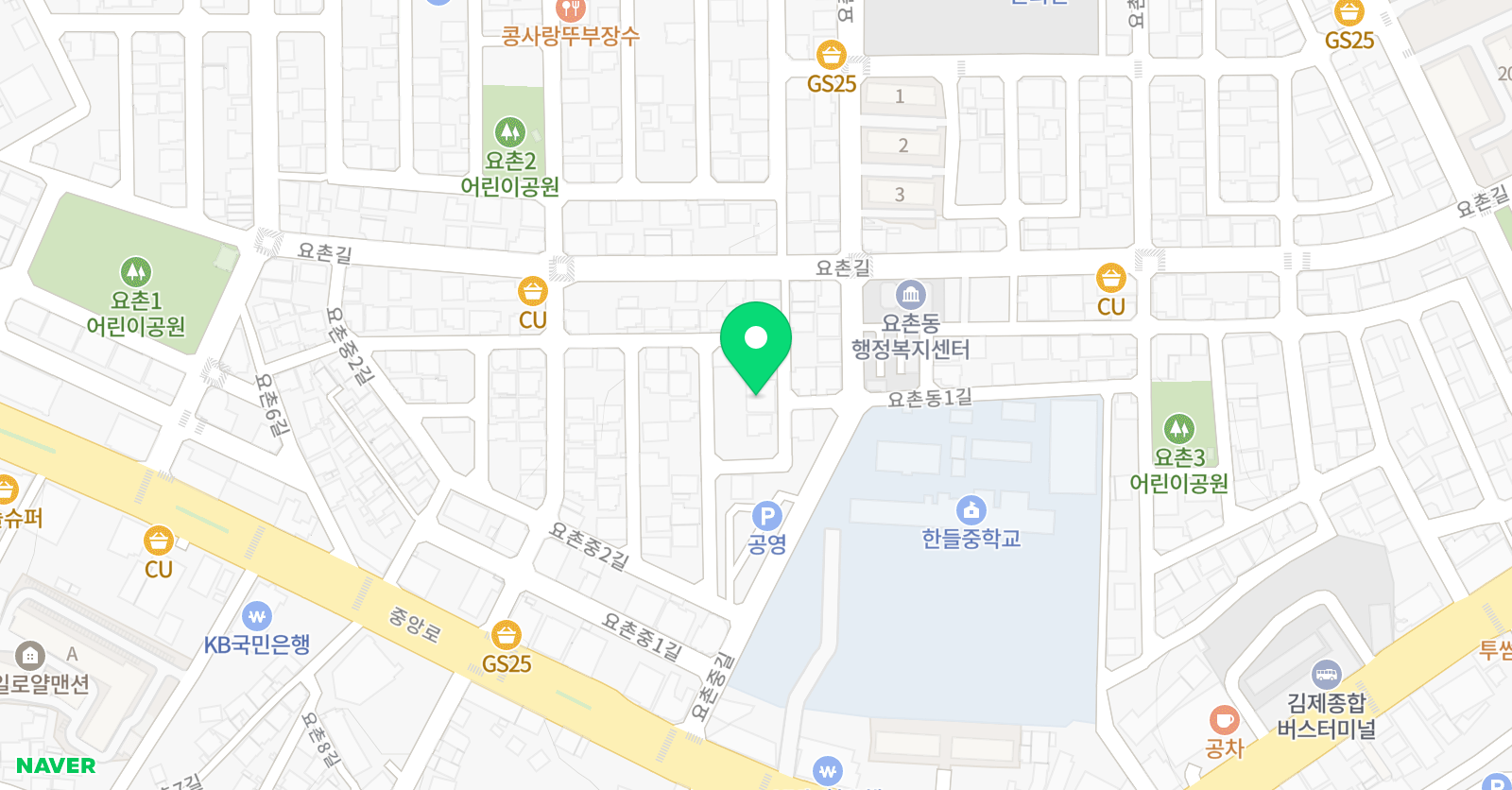 아이네트 종합학원 위치