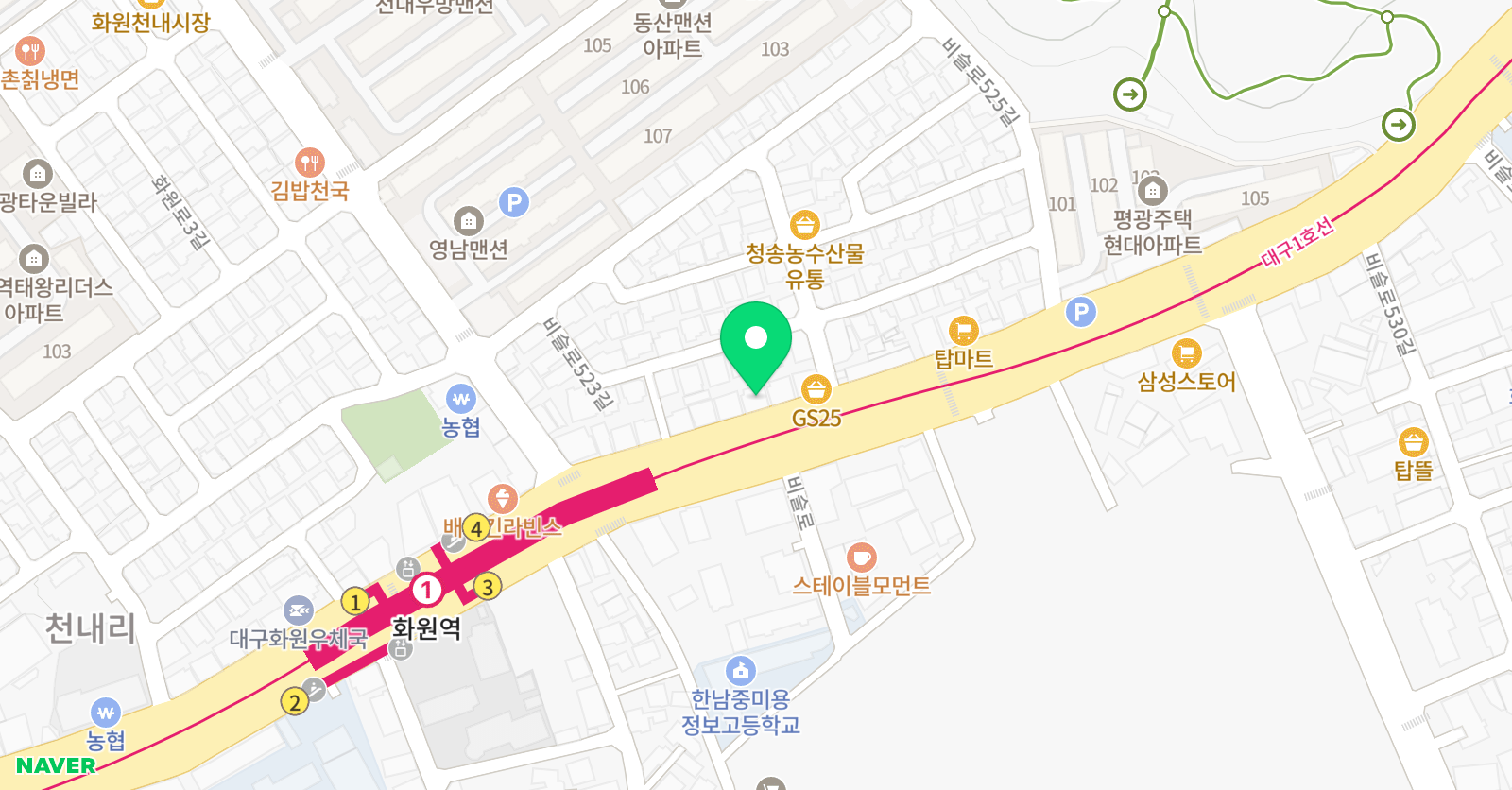 IBT 영어학원 위치