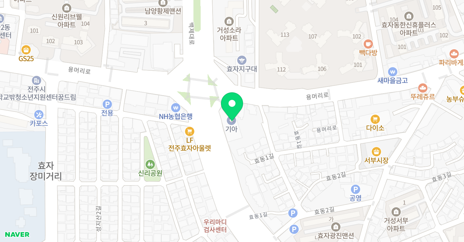 창의에꼴드에땅 미술학원 위치