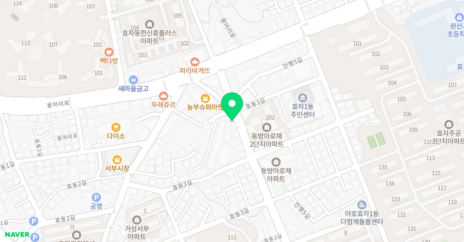 챌린지 수학학원 위치