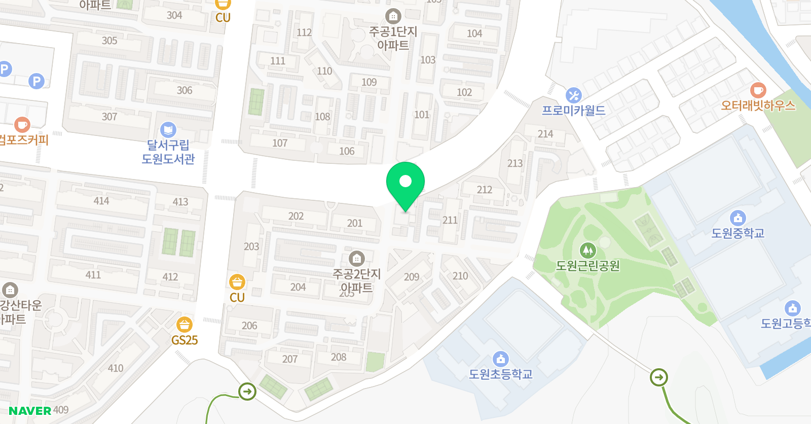 능률주니어랩 위치