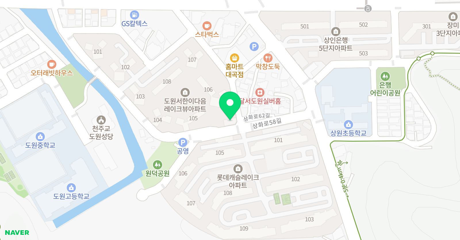 키즈유소년스포츠 위치