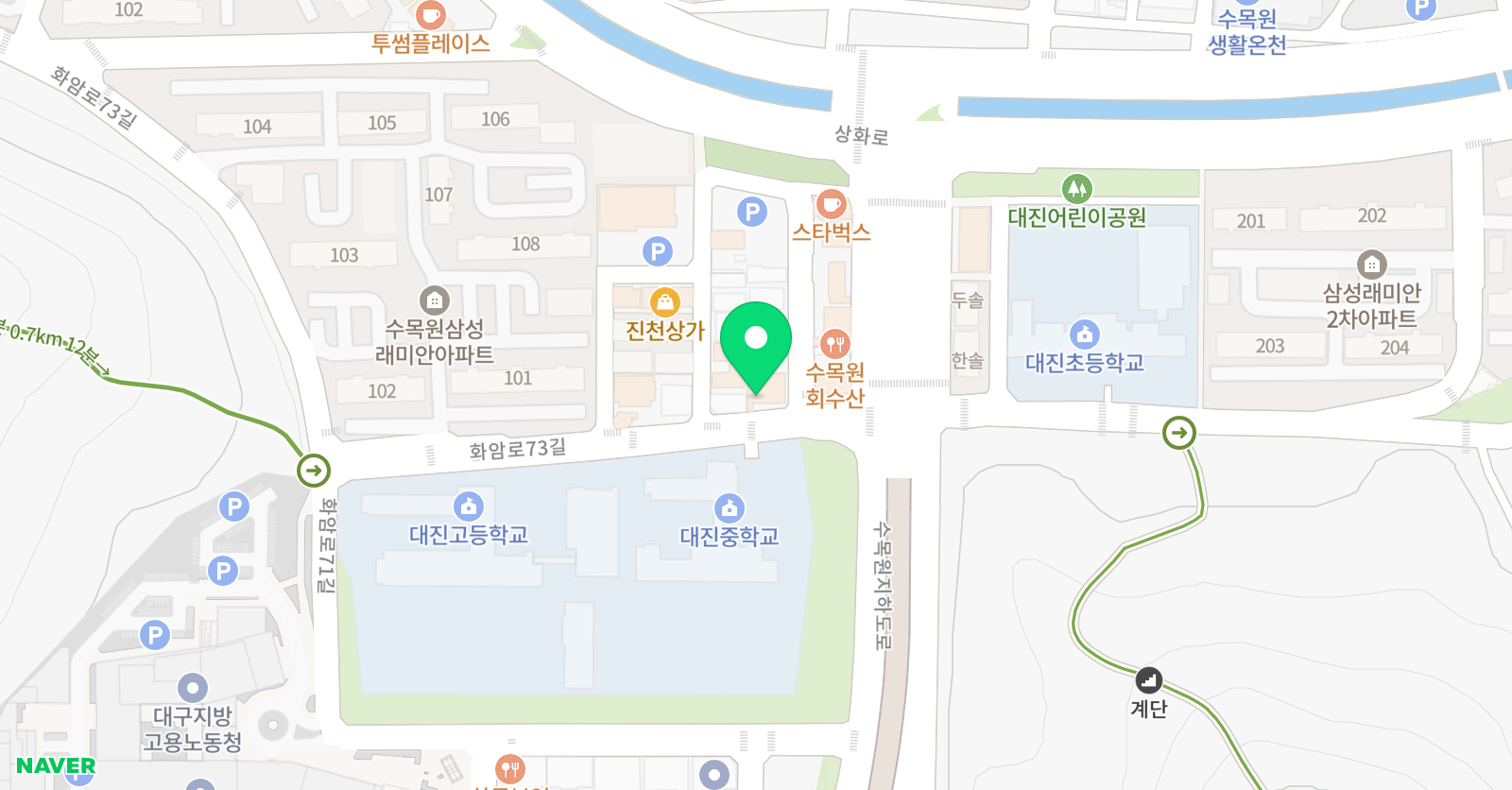 비손실용음악학원 위치