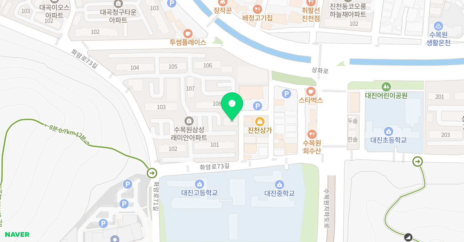 미래엔 수학학원 대곡점 위치