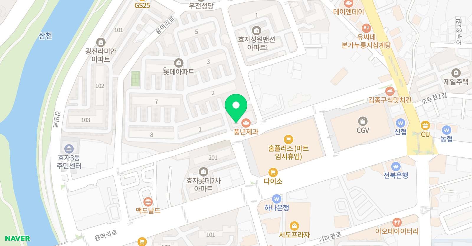 행복한그림 미술학원 위치