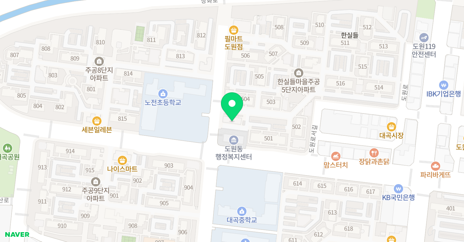 권쌤 수학교습소 위치