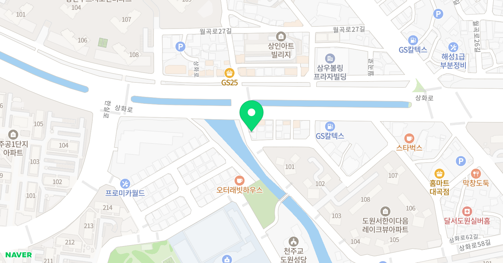 유엔비영어학원 위치