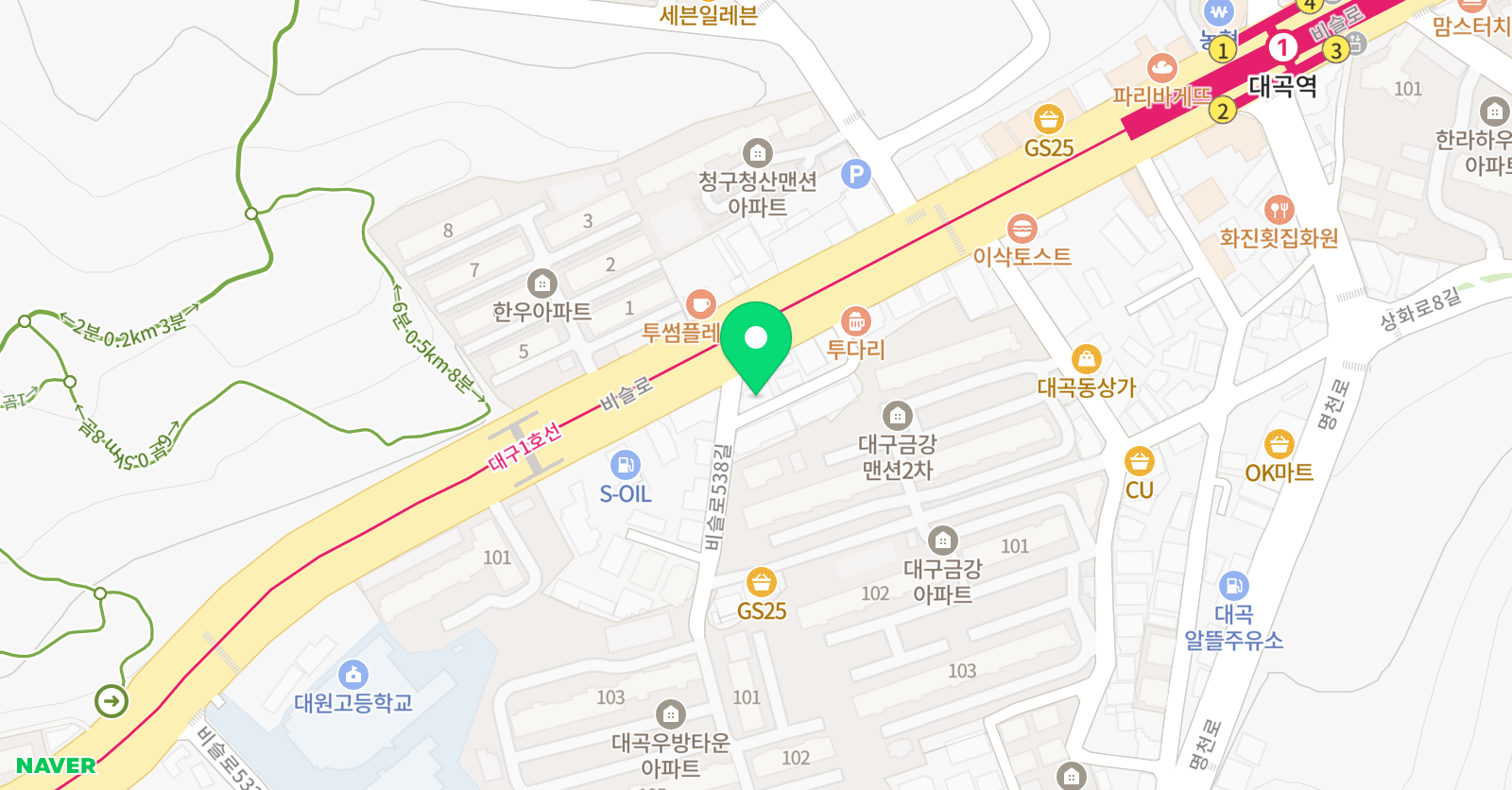 EL&어학원 위치