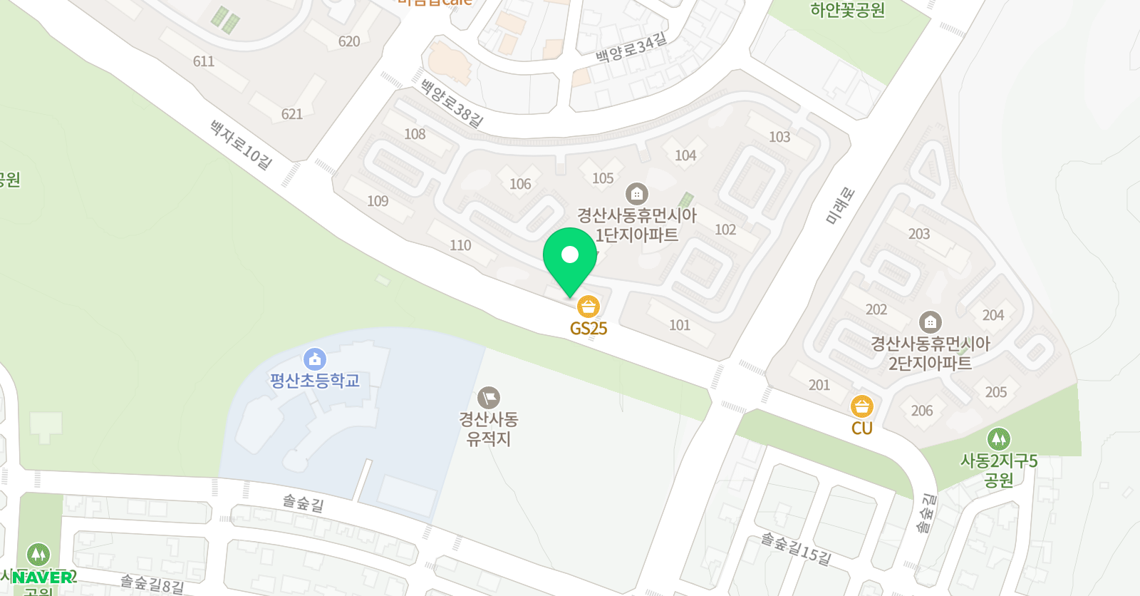 영웅호걸 태권스쿨 위치