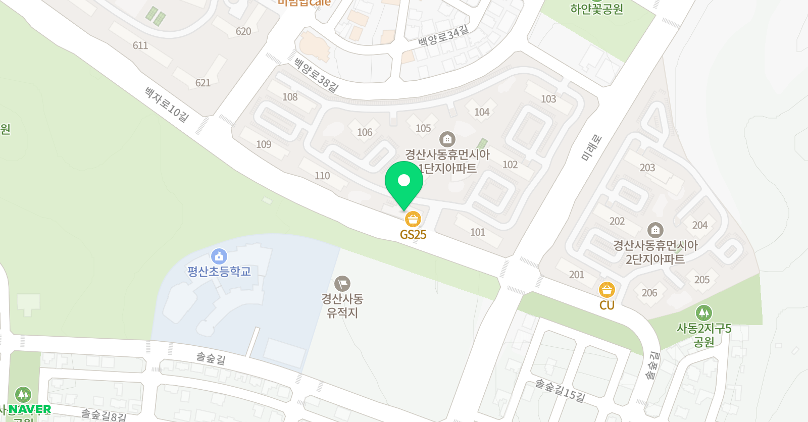 캔버스와만나다 미술교습소 위치