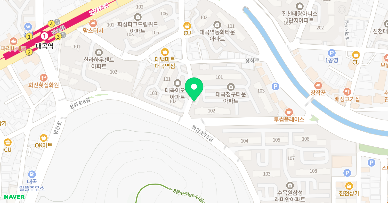 시원 음악학원 위치