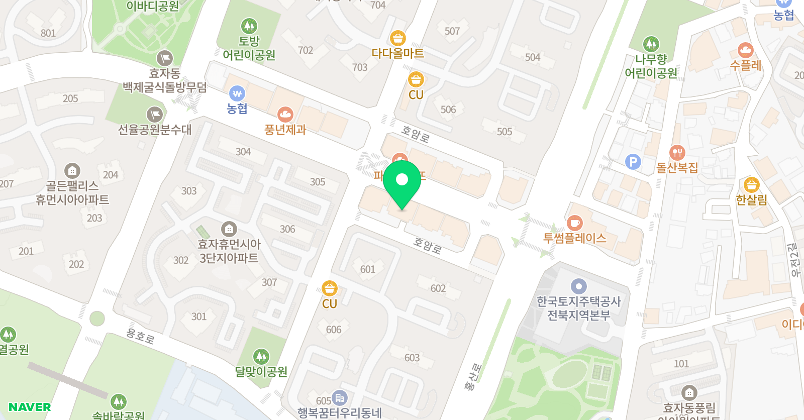 전주비전 스포츠클럽 위치