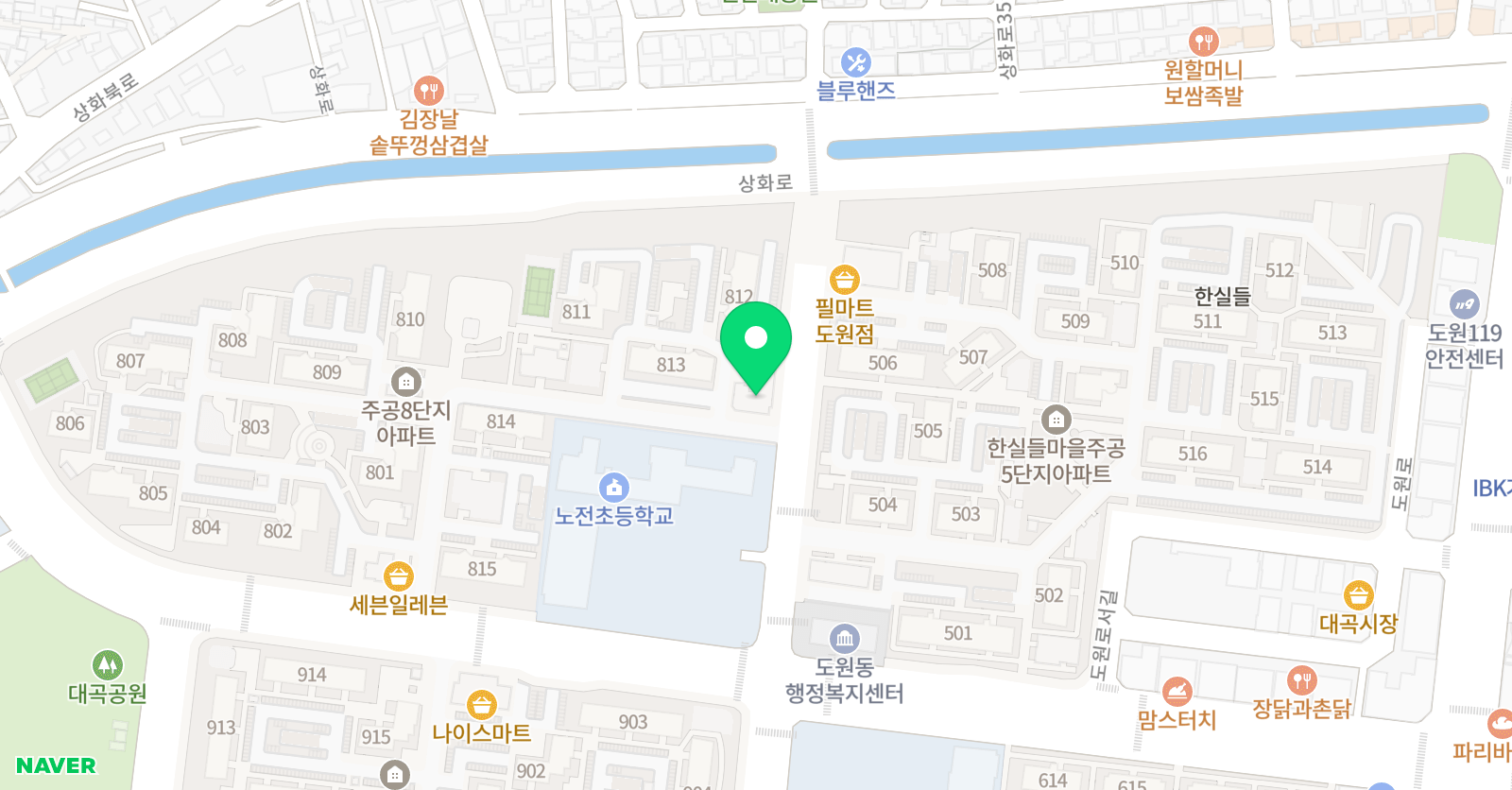 푸르넷 수학교습소 위치