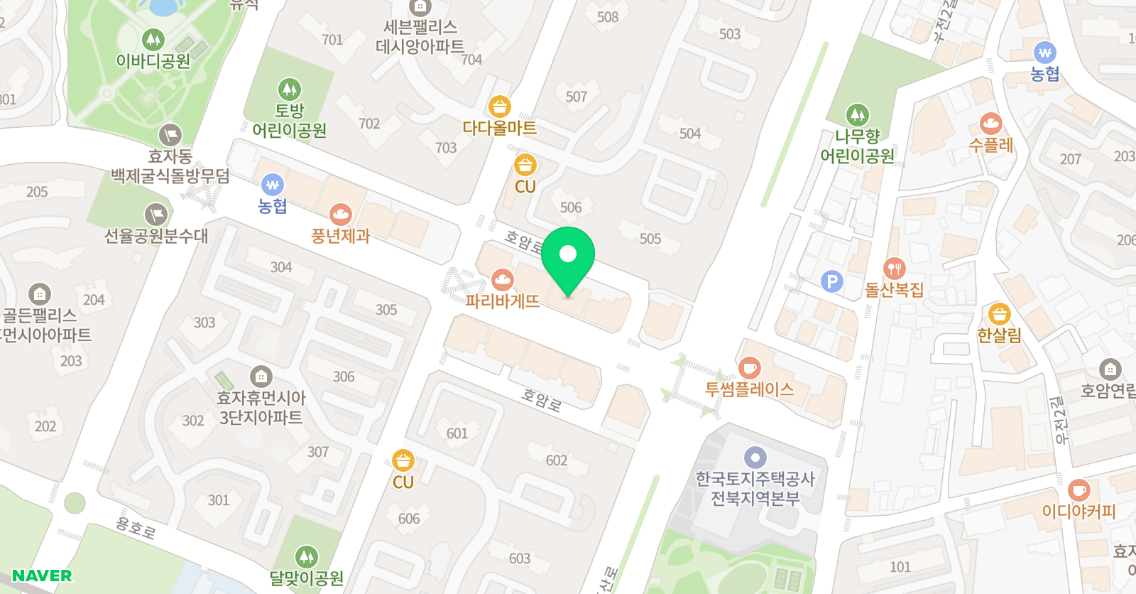 매쓰온 수학학원 위치