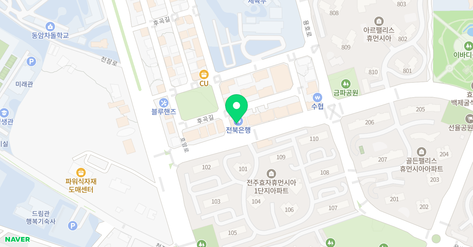 MOA 영어학원 위치