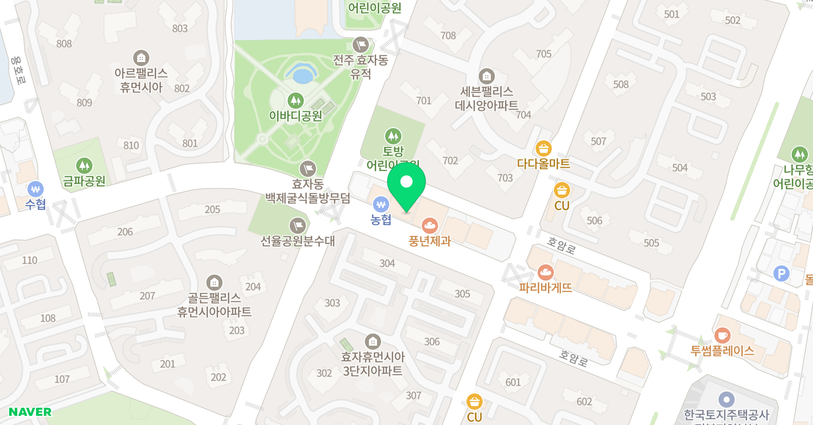 고운손 피아노 위치