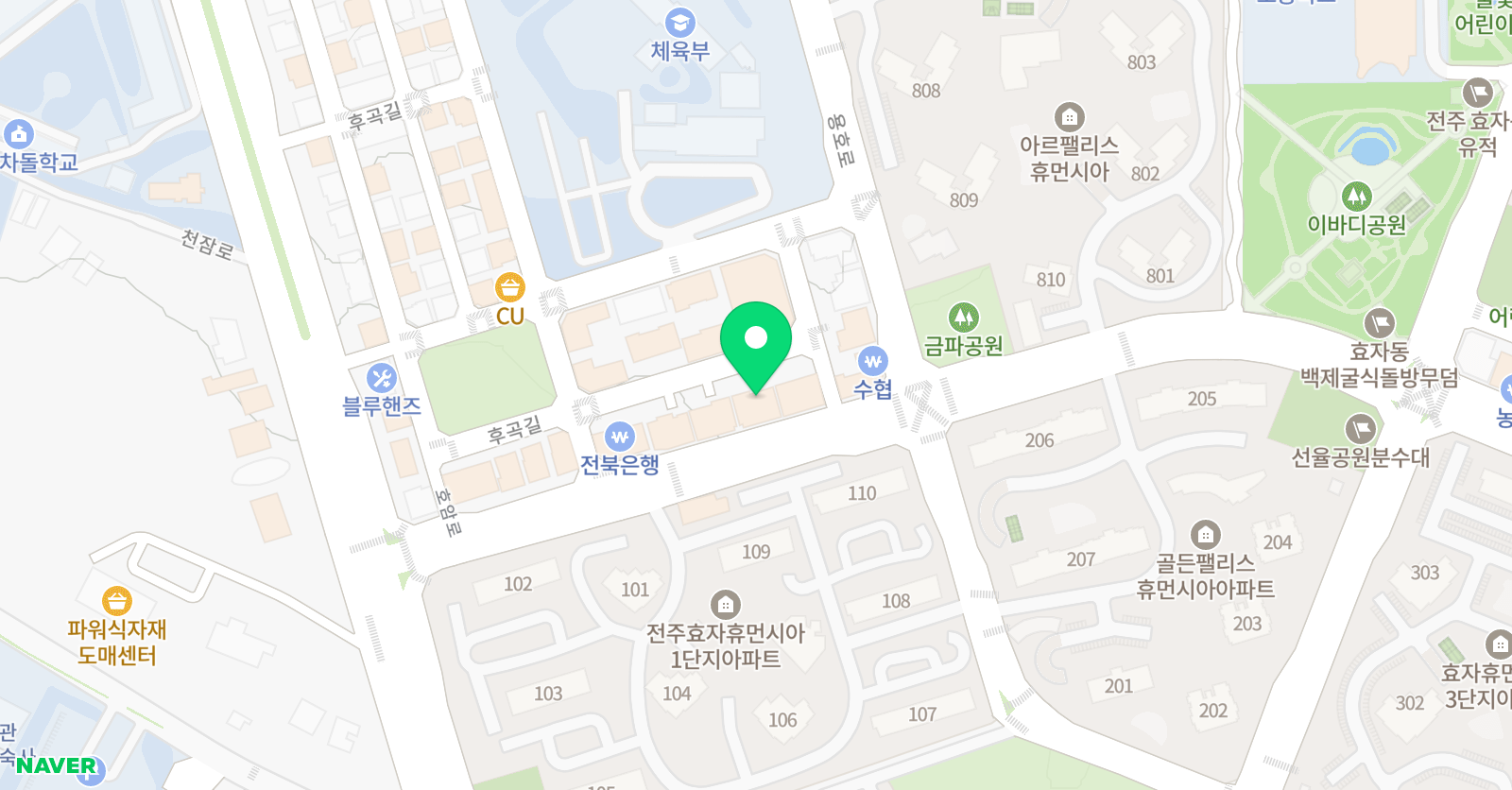 베스탑 학원 위치