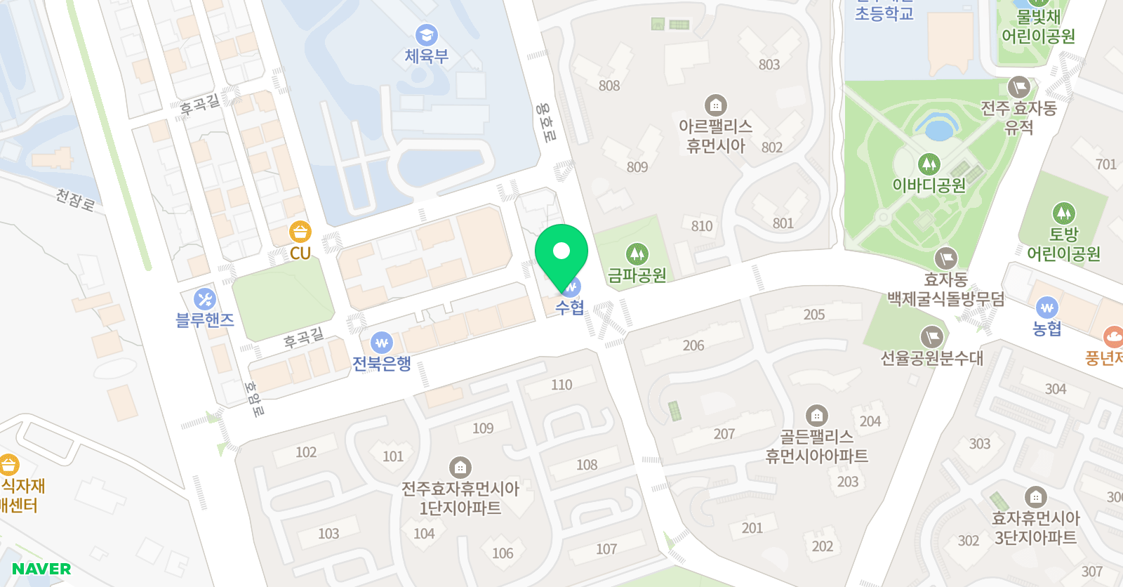 스마트해법영어 해법수학 필탑 학원 위치