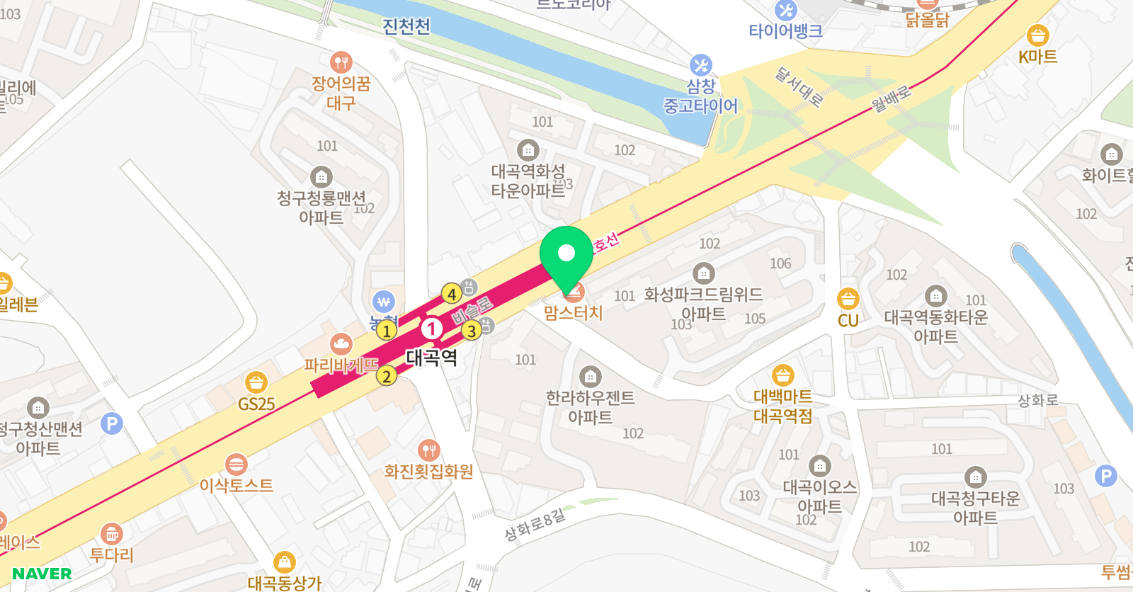 케이에스 수학영어학원 위치