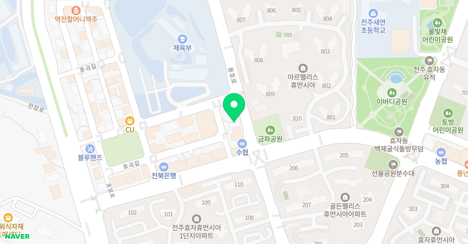 팰리체 음악학원 위치
