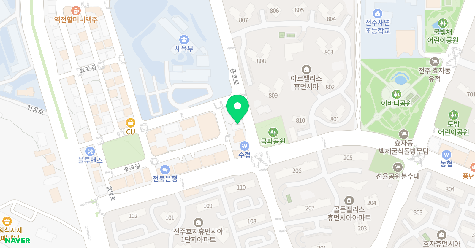 더해봄 수학학원 위치