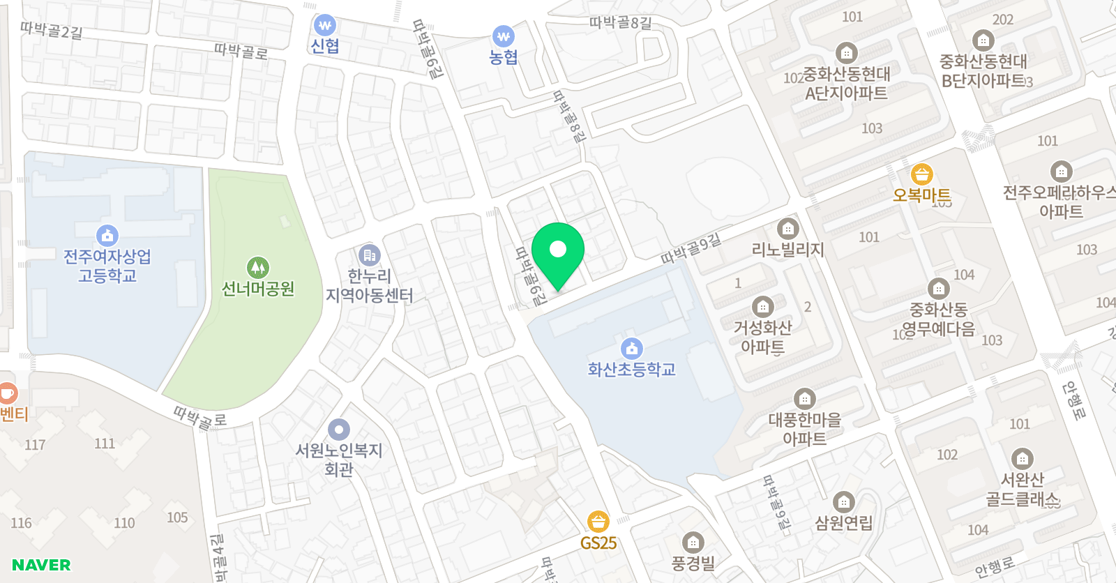 셀파 우등생교실 꿈꾸는학원 위치