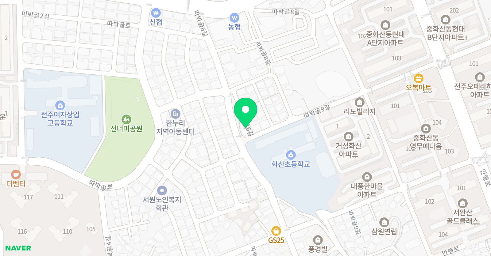우리푸르넷 공부방 위치