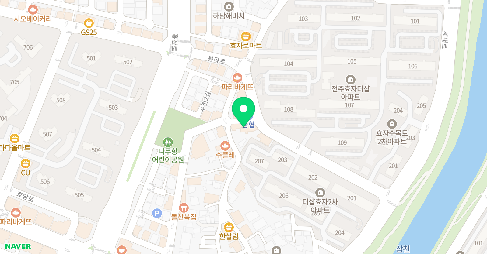 레고조이매쓰 창의력수학학원 위치