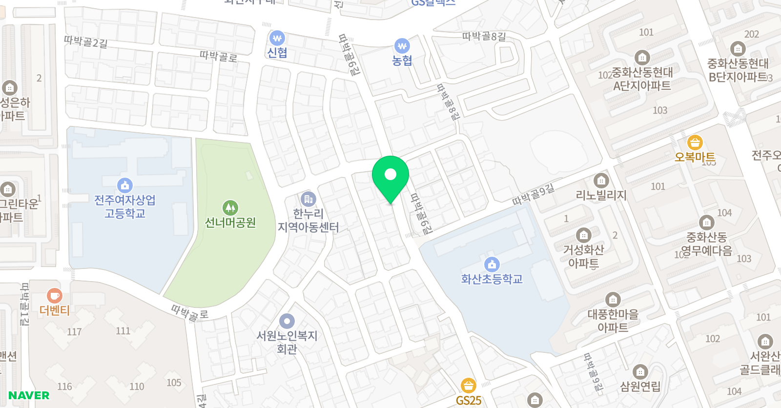 수리셈 주산교습소 위치