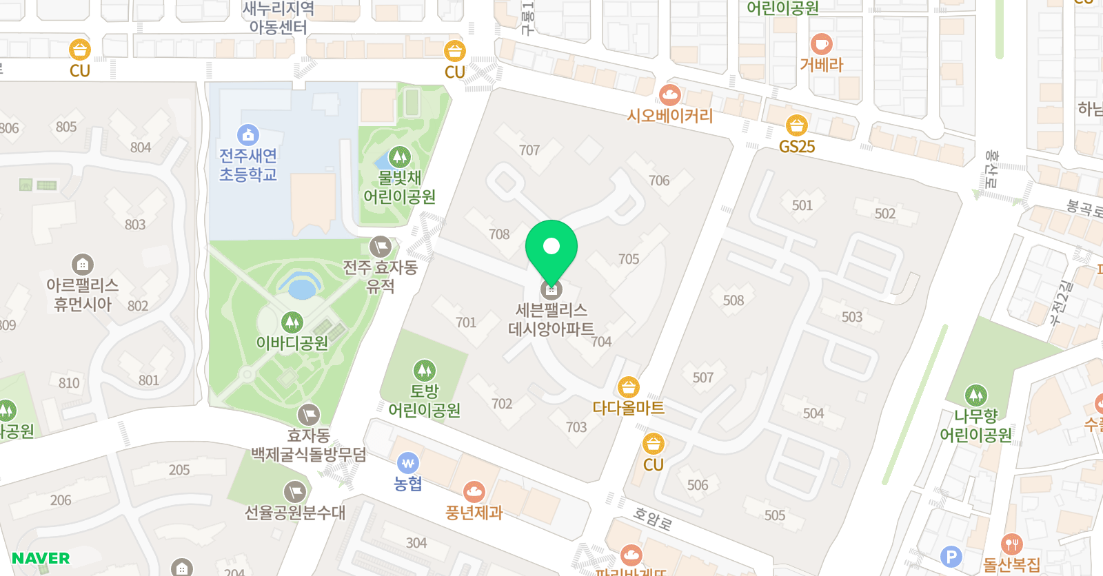 영재들의미술상자 전주새연초교육원 위치