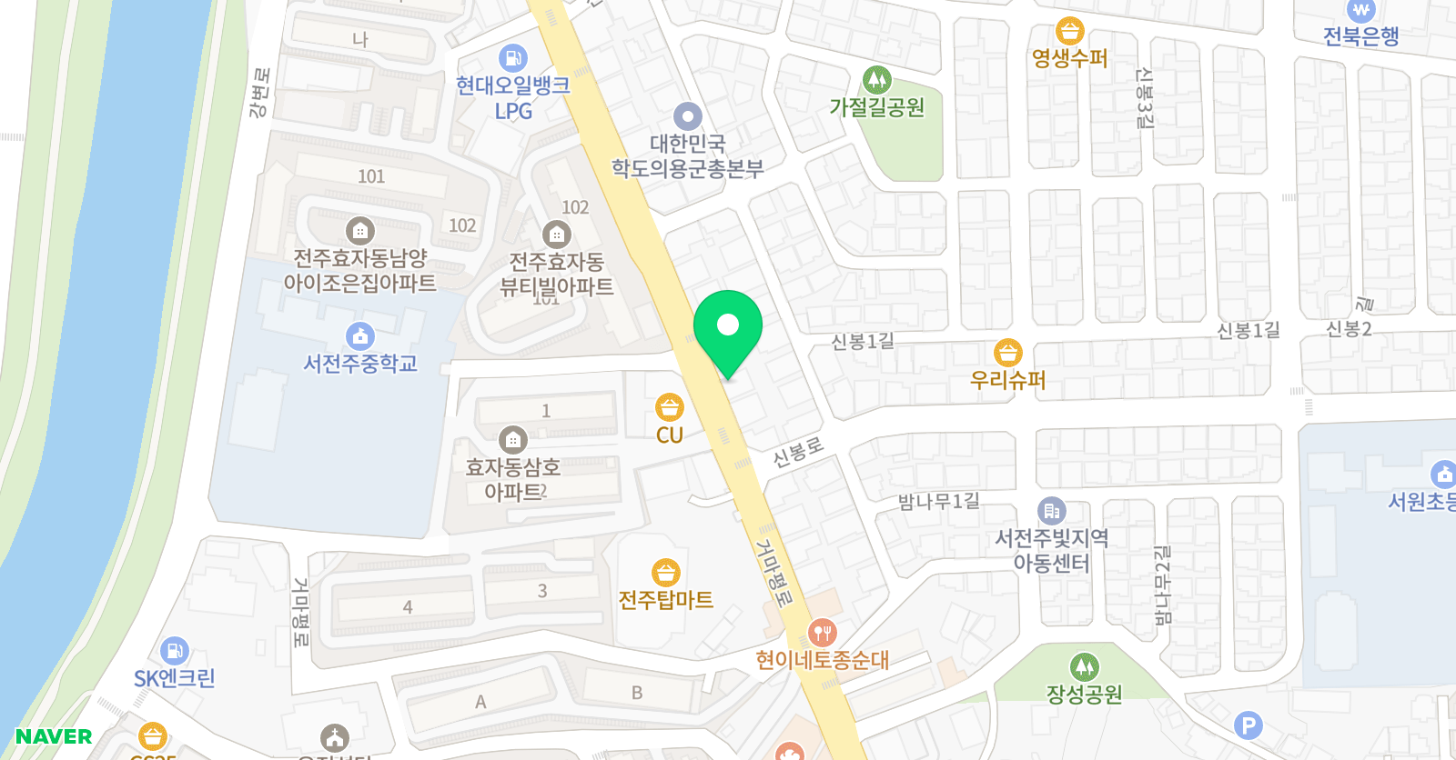 우리 음악학원 위치