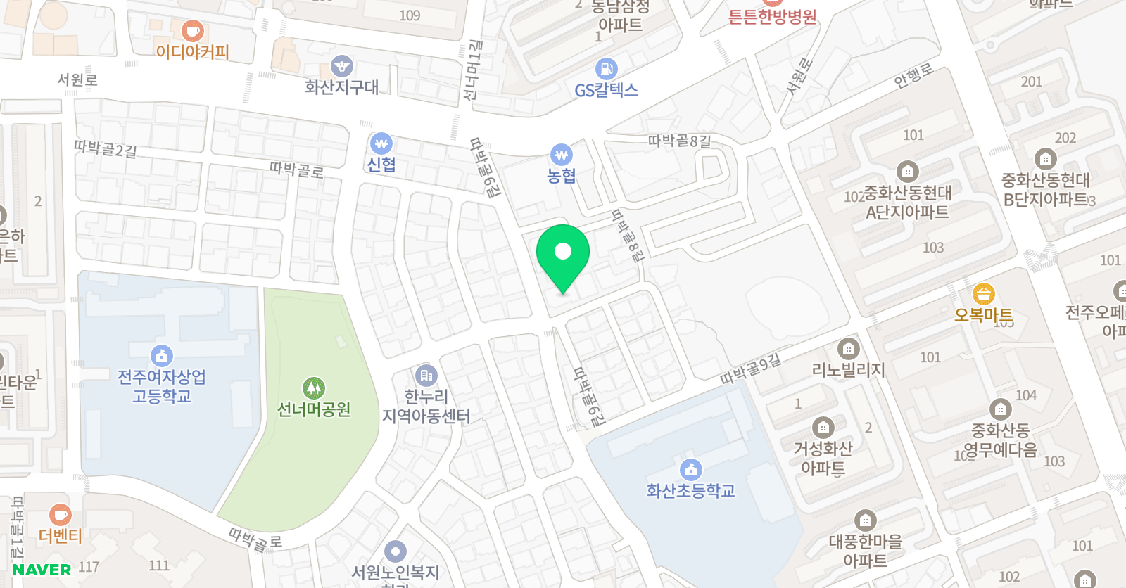 호수 미술학원 위치